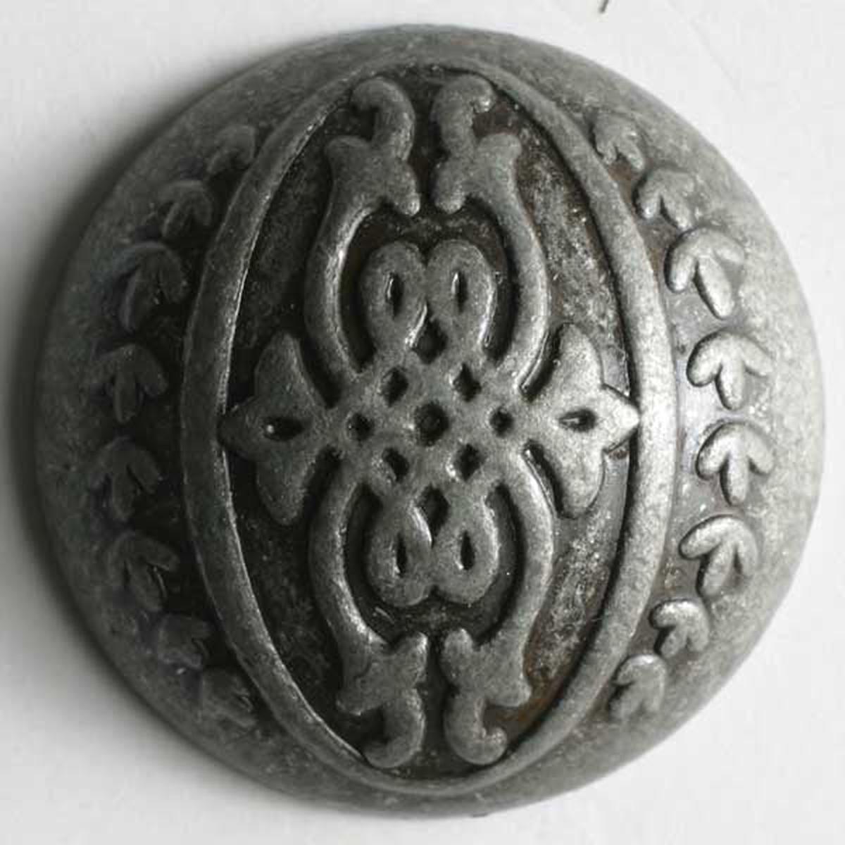 Round Metal Antique Tin Button 2011