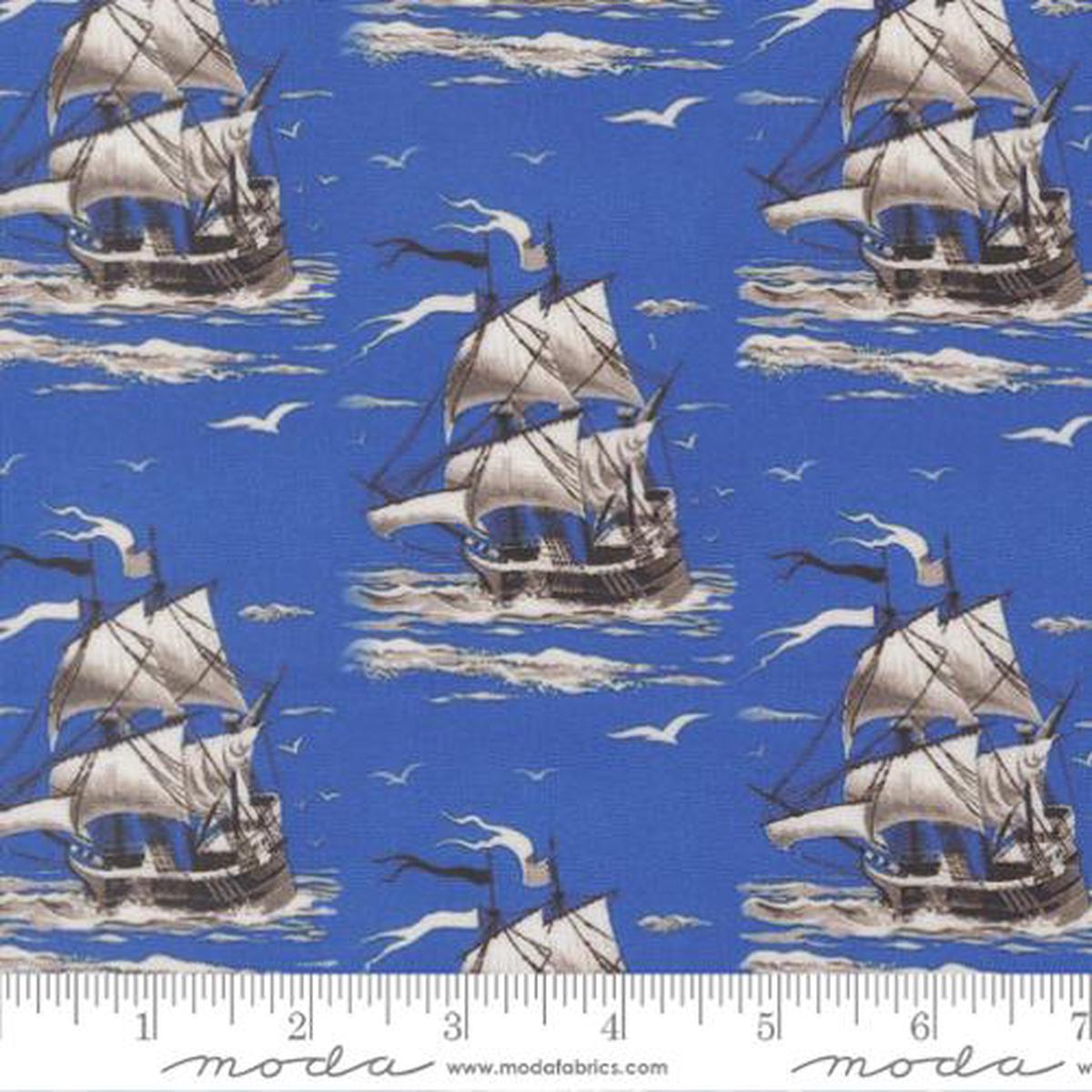 Saltwater Collection Smooth Sailing Cotton Fabric 39573