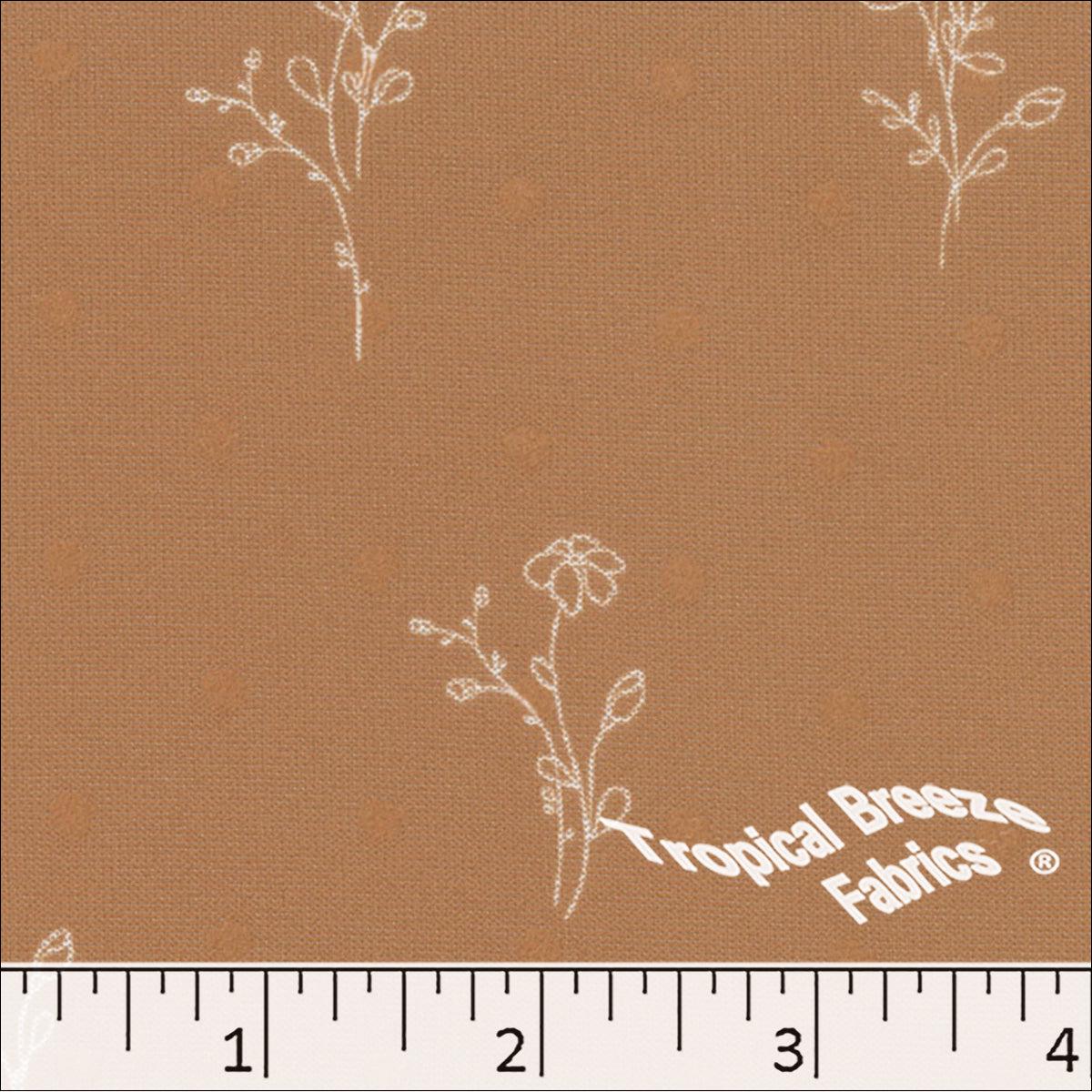 Swiss Dot Knit Print Fabric 573520