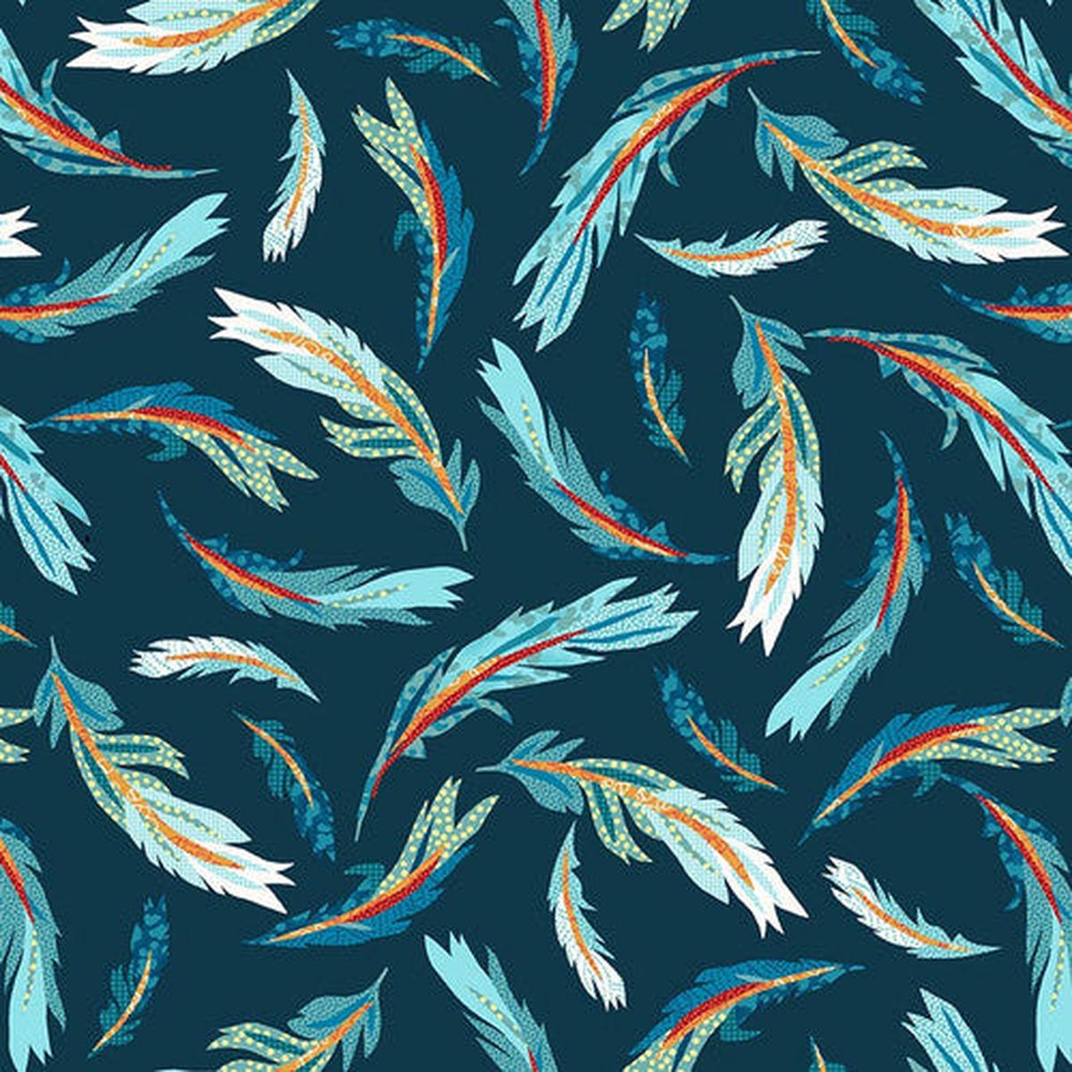 Zooming Chickens Cotton Fabric Collection 71