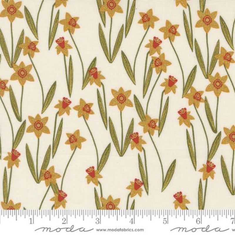 Bee Garden Collection Darling Daffodils Cotton Fabric 48413