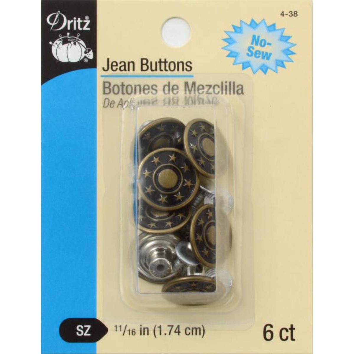 Buttons for Jeans 04-38