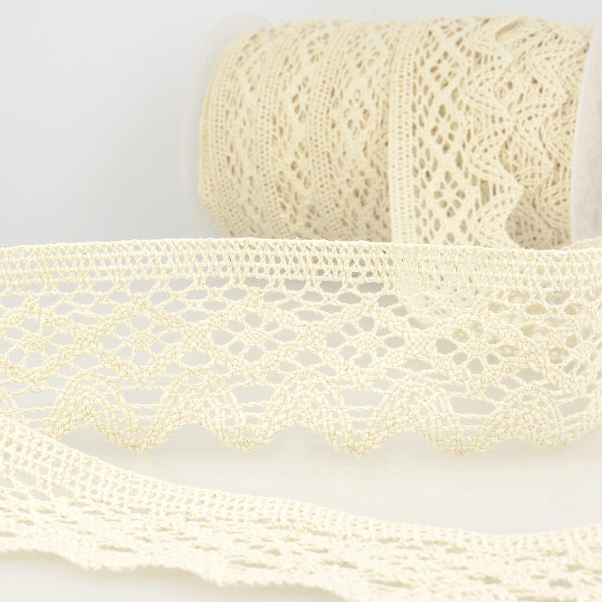 Cotton Ecru Lace 4395