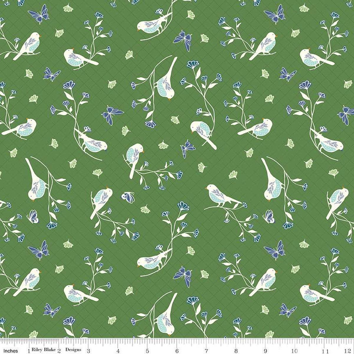 Melody Collection Birds Cotton Fabric C15141