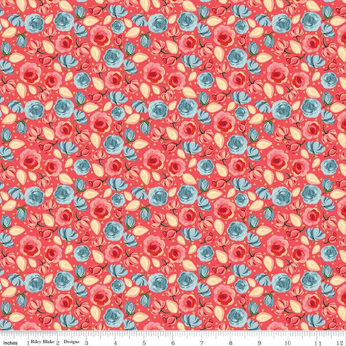 Mon Cheri Roses Cotton Fabric C12653
