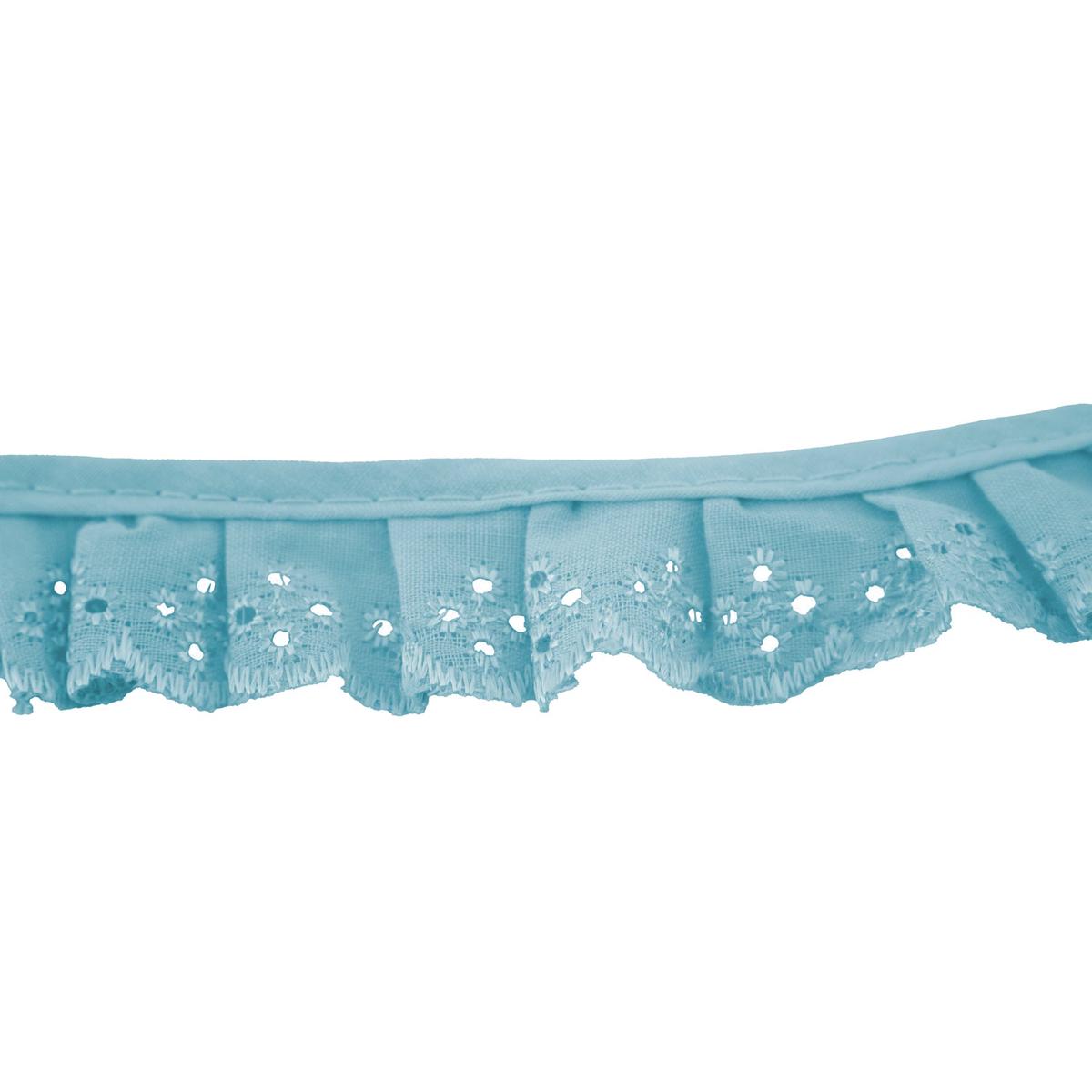 Ruffled Poly Cotton Lace 00249 By the Yard