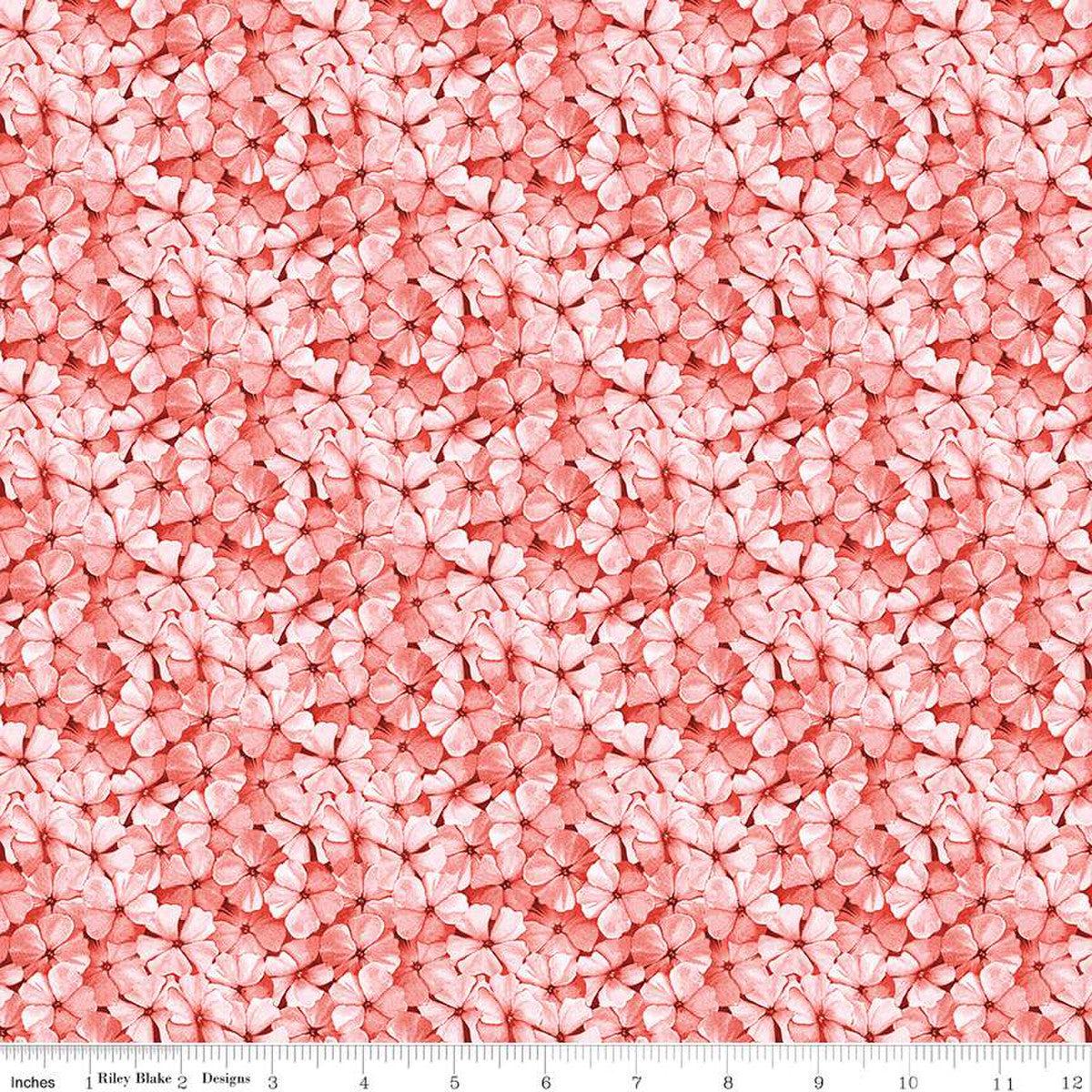 Sewing Seeds Collection Phlox Petals Cotton Fabric C15694