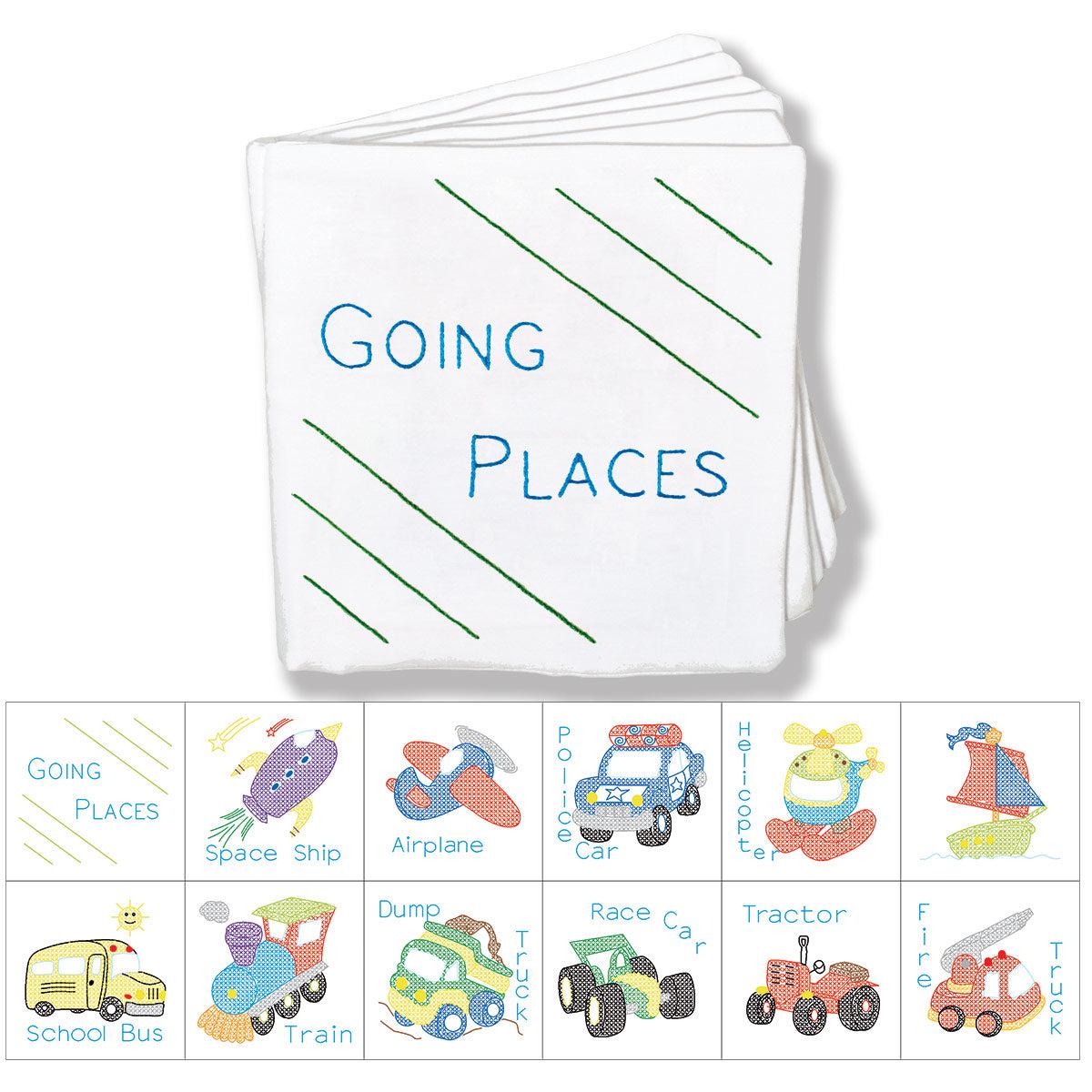Transportation Cloth Nursery Book 845-79