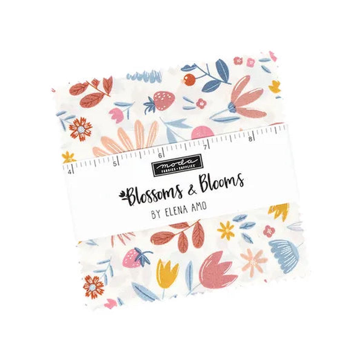 Blossoms and Blooms Precut Cotton Fabric 39050