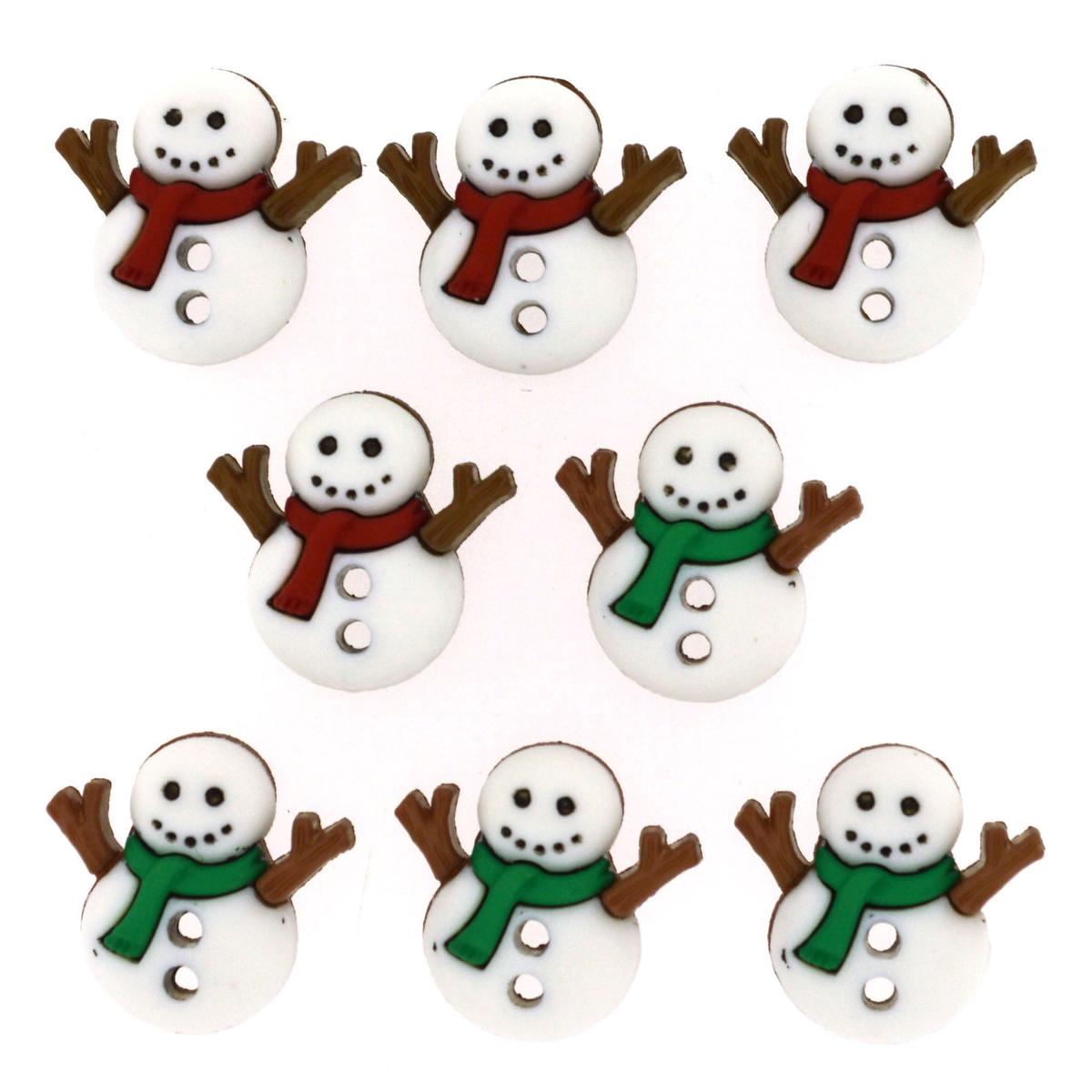 Buttons Sew Cute Snowmen 7494