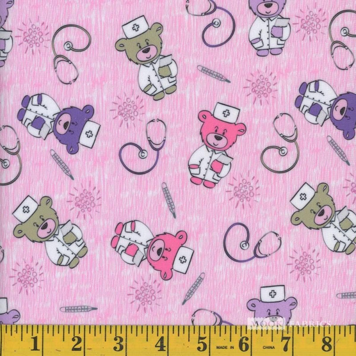 Doctor Teddy Minky Fleece Fabric 110