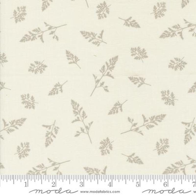 Field of Flowers Collection Small Leaf Print Cotton Fabric 3317