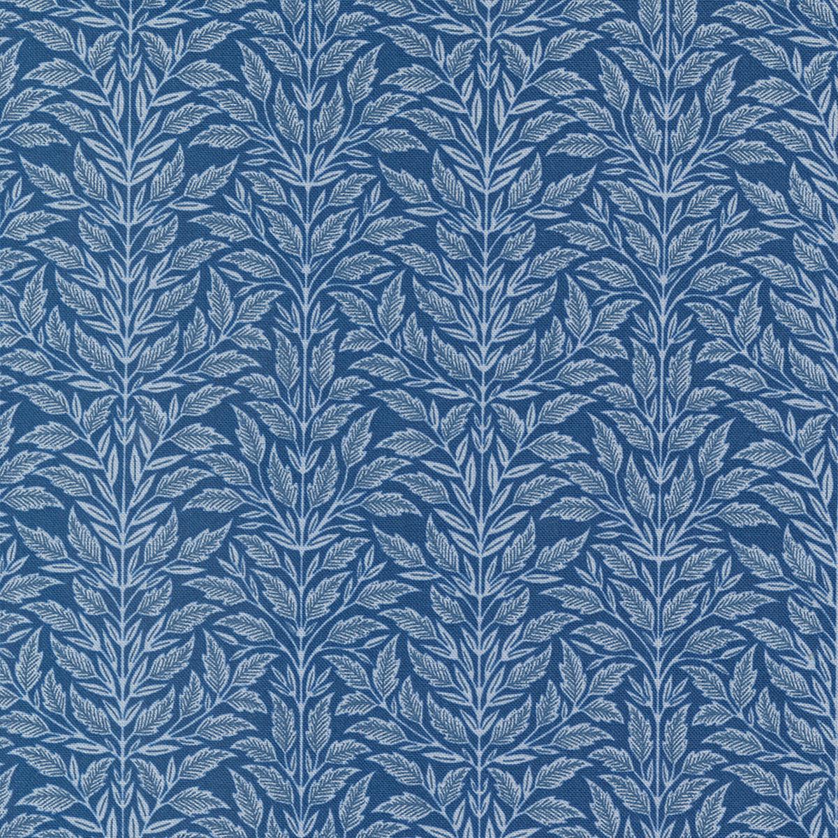 Flower Press Collection Leaf Print Cotton Fabric 3306