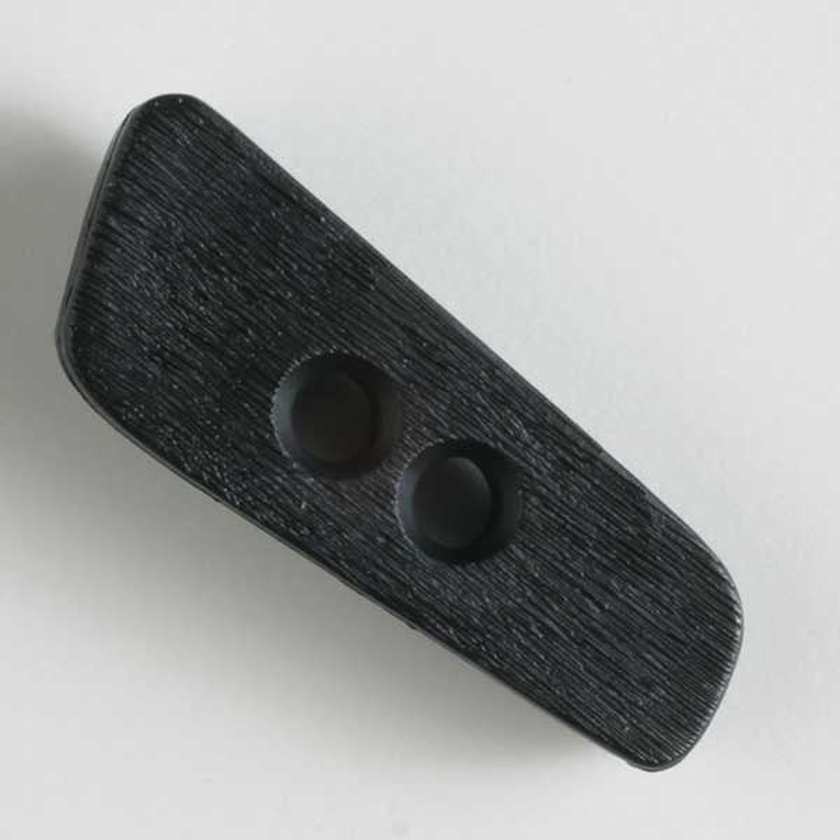 Long Black 2 Hole Loop Button