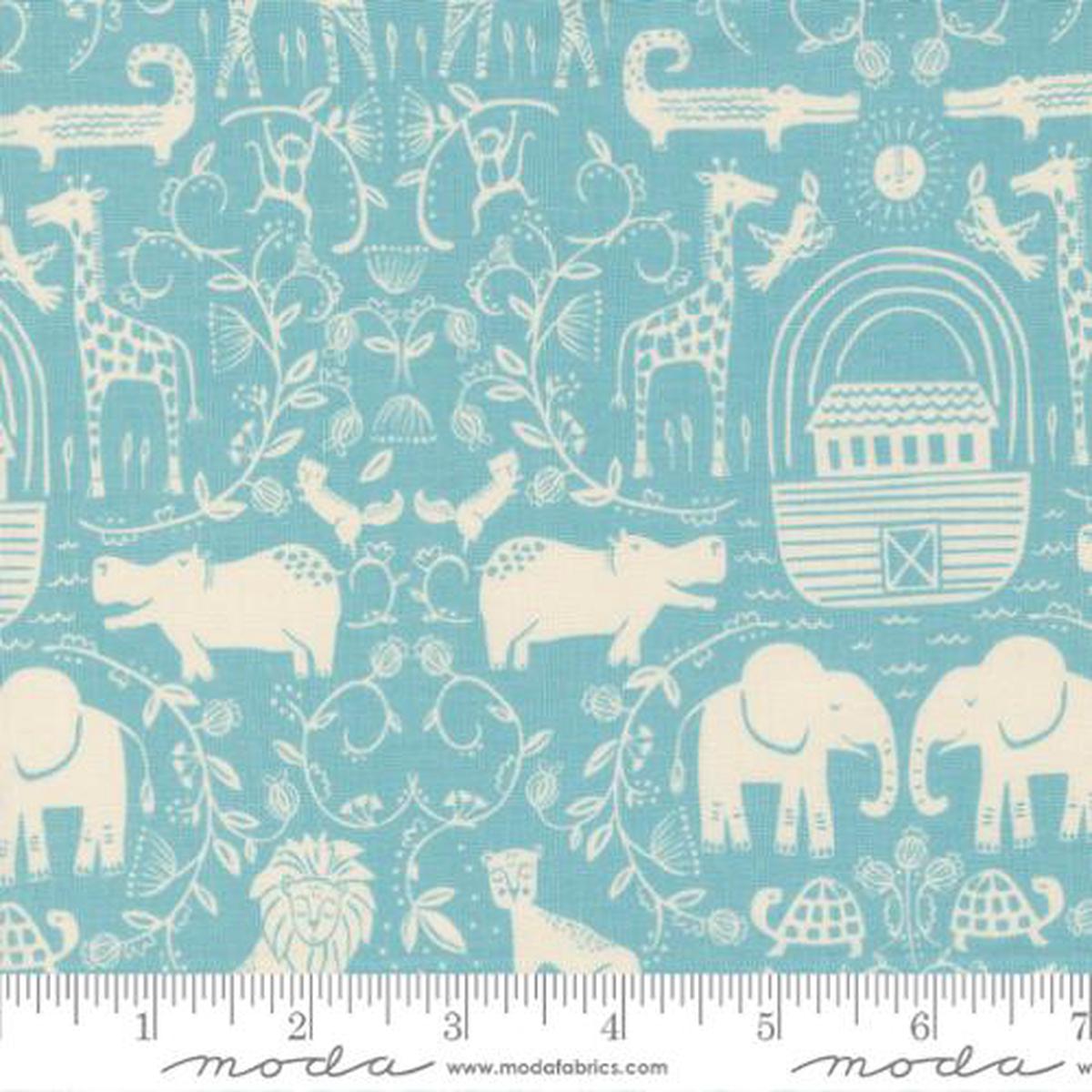 Noahs Ark Collection Two By Two Cotton Fabric 20871