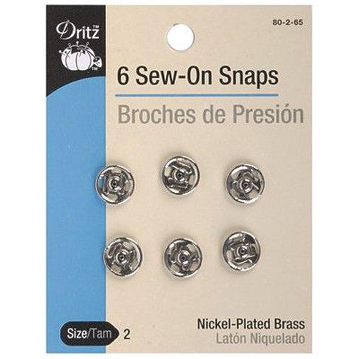 Sew On Snaps 80-2-65