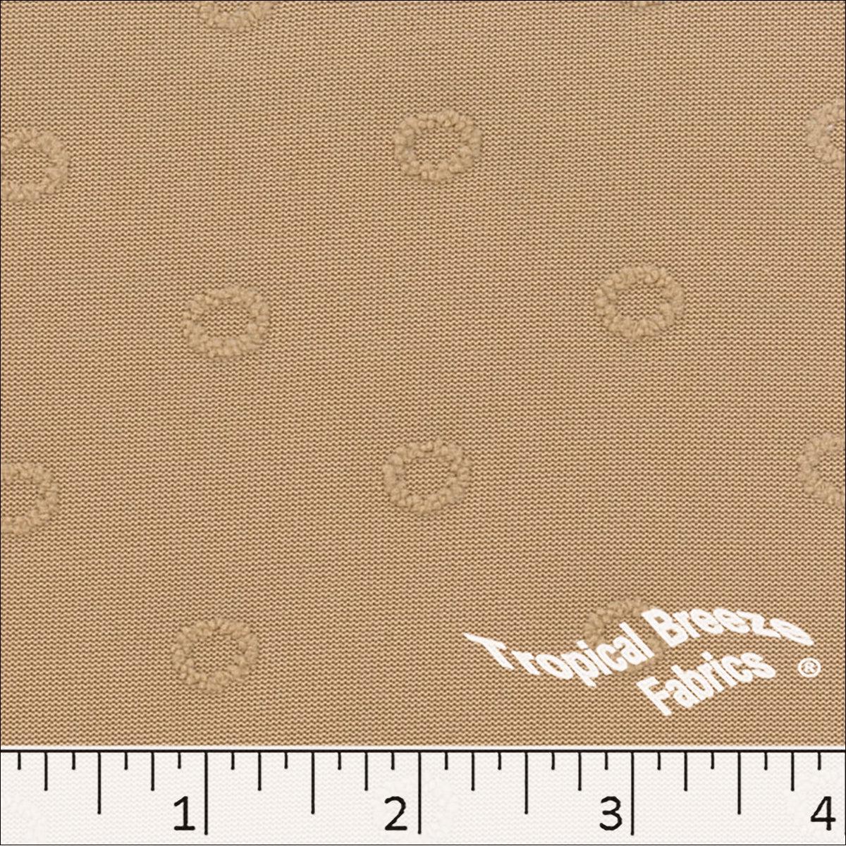 Swiss Circle Polyester Knit Fabric 323544