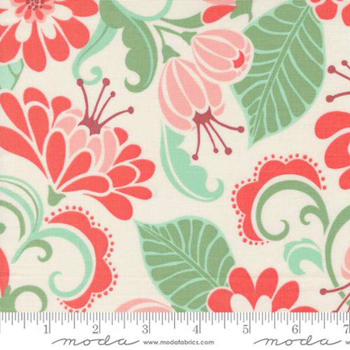 Tango Collection Large Floral Cotton Fabric 27330