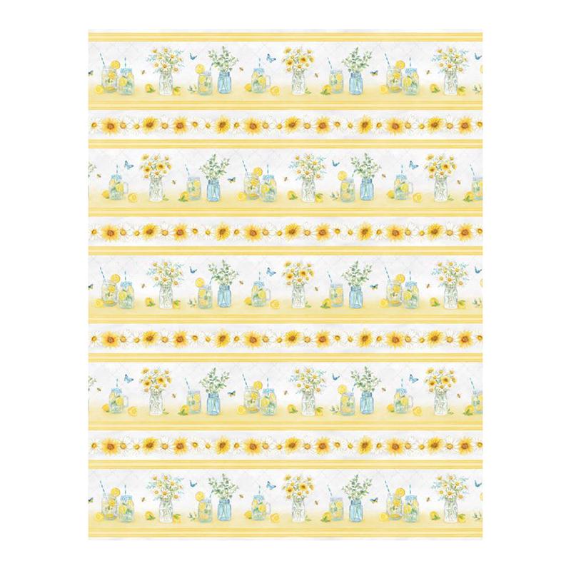 Zest for Life Collection Repeating Stripes Cotton Fabric 19152-594