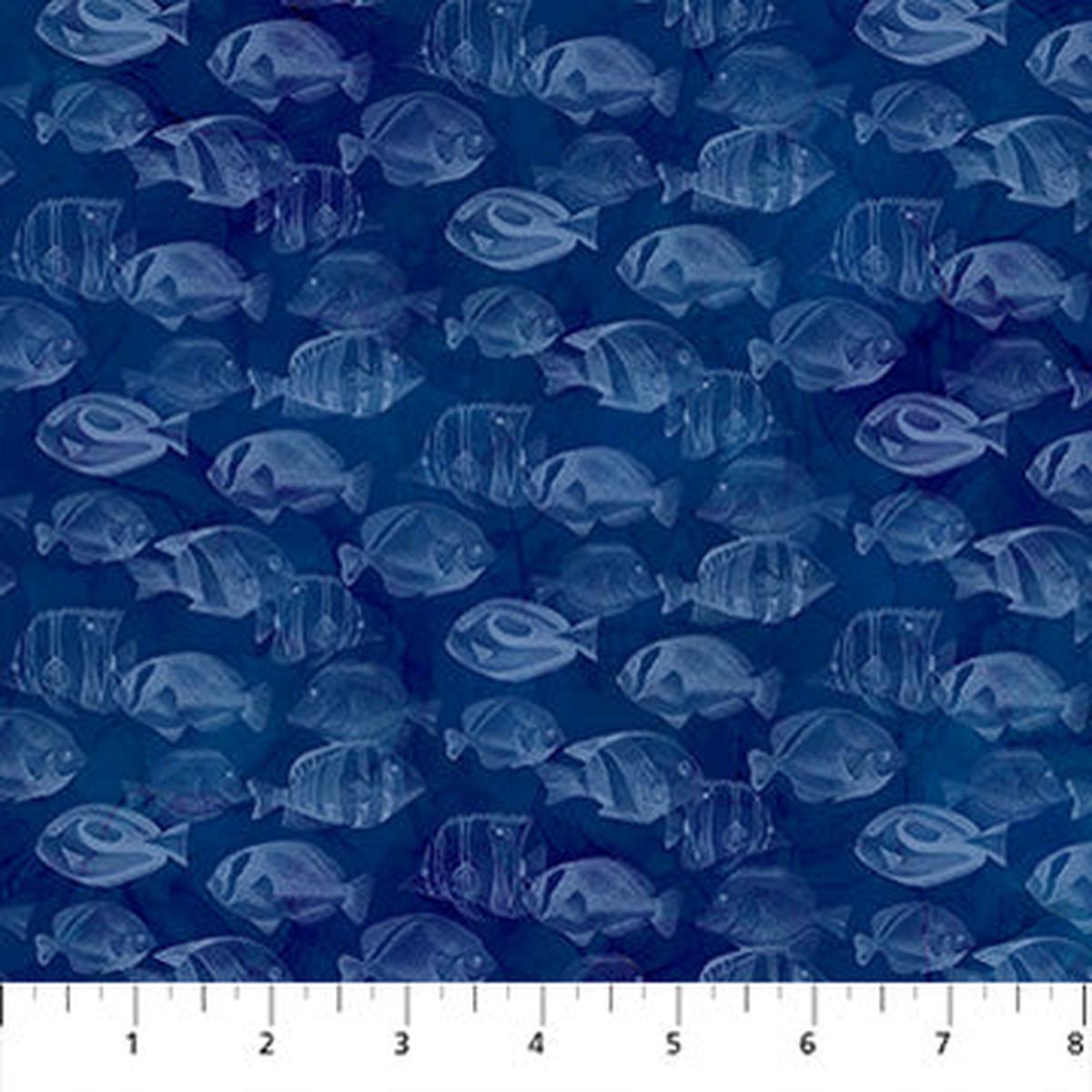 Coral Reef Collection Ocean Fish Cotton Fabric DP28884-48