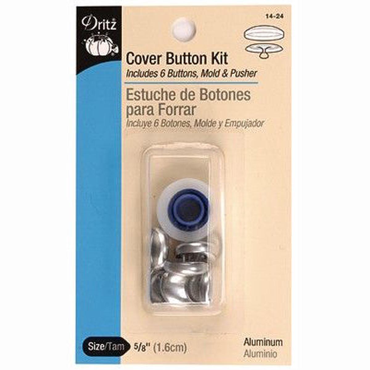 Cover Button Kit 5/8 Inch S-14-24