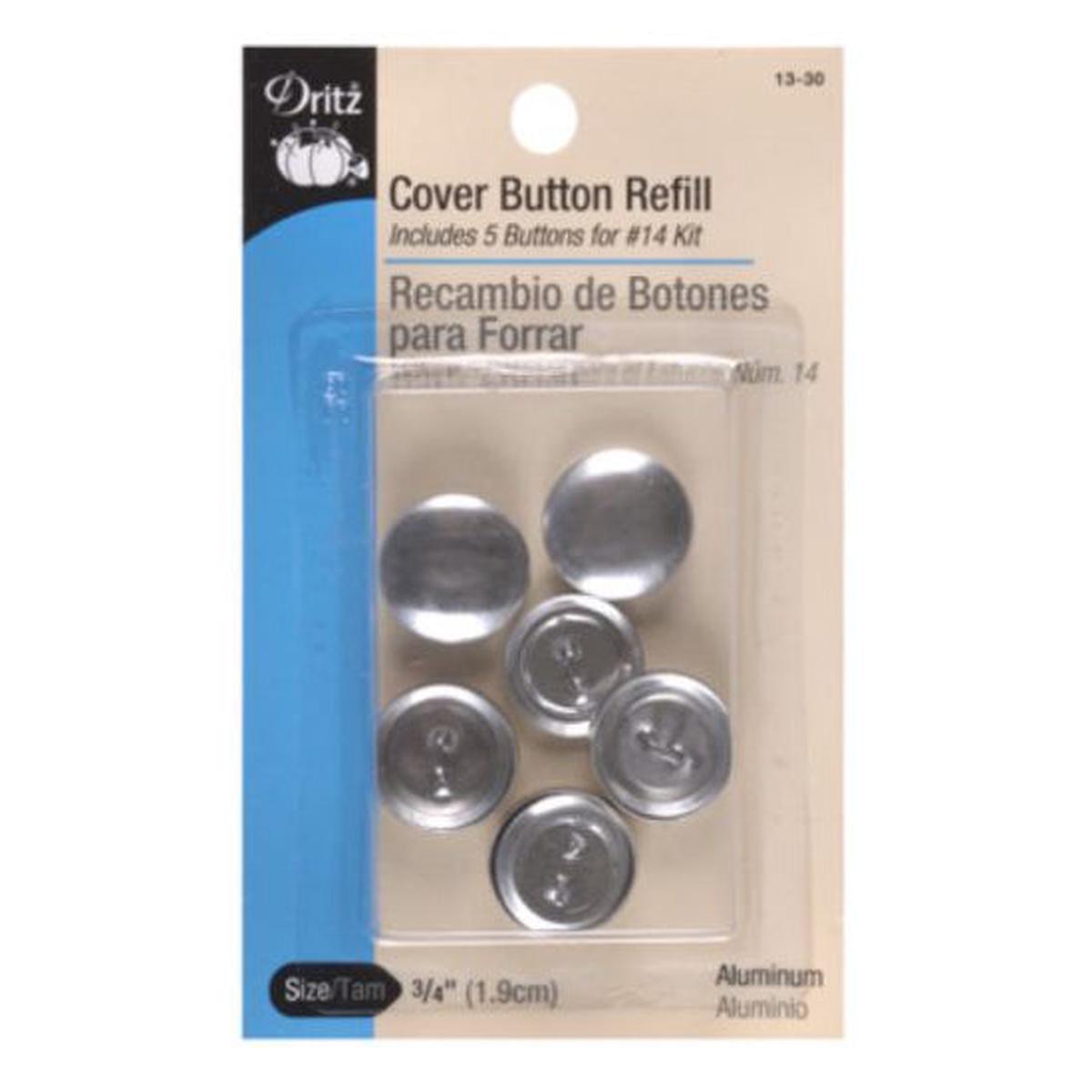 Cover Button Refills for Kit #14