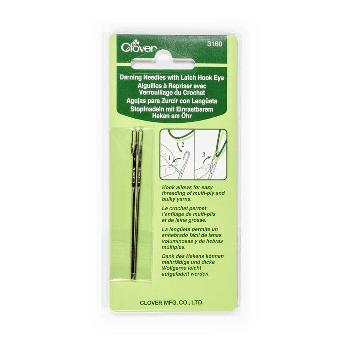 Darning Needle with Latch Hook Eye CL-3160
