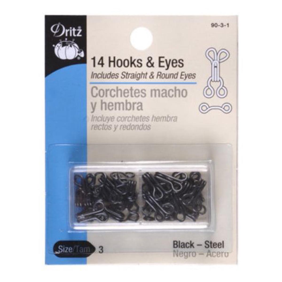 Hooks & Eyes 90-3-1