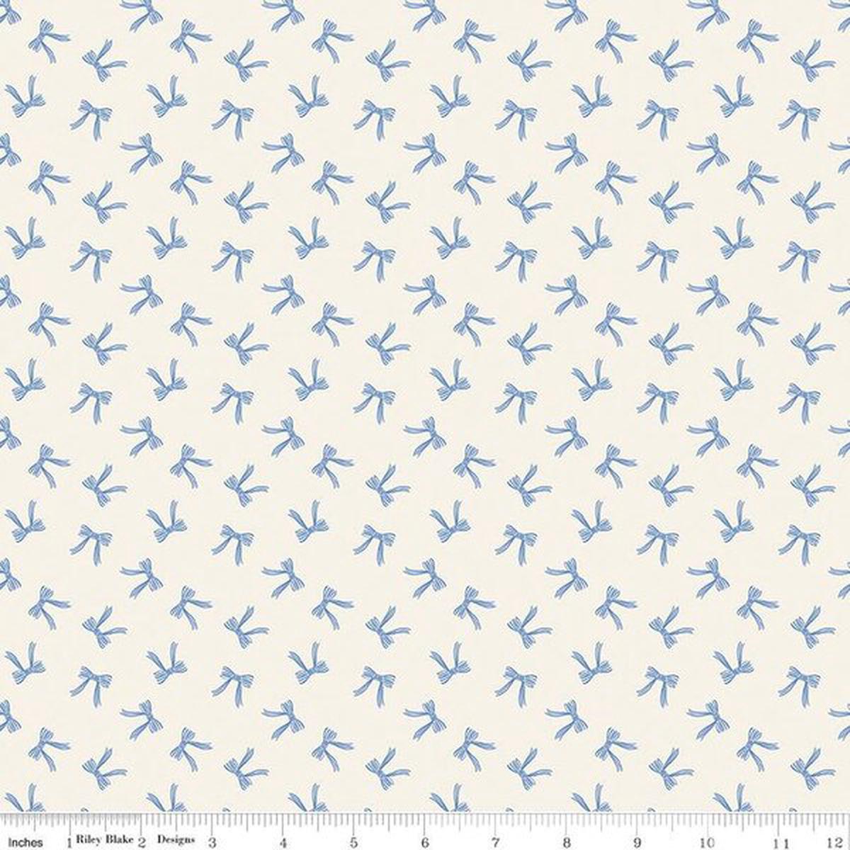 Penelope Collection Bow Cotton Fabric C16643