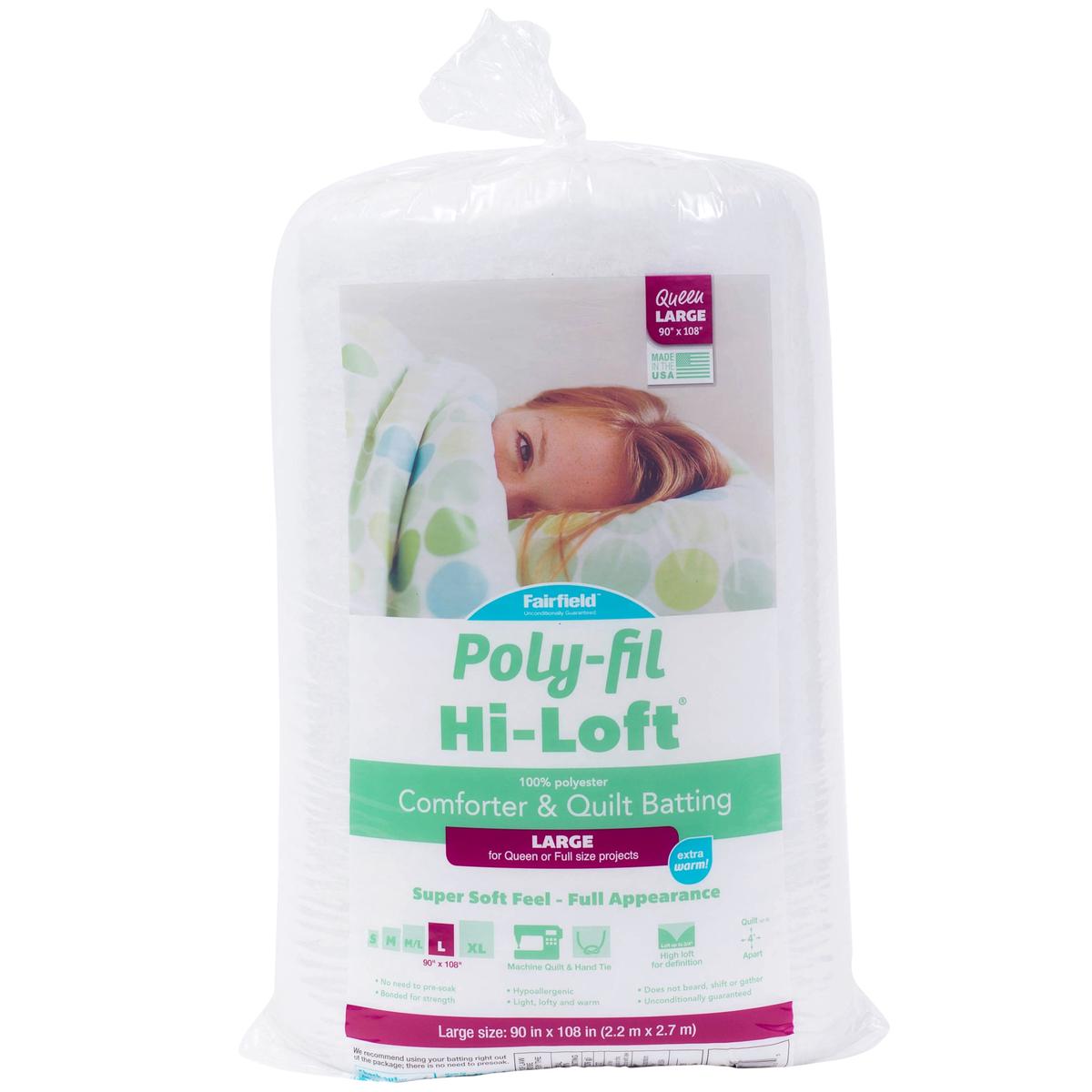 Poly Fil Quilt Batting High-Loft