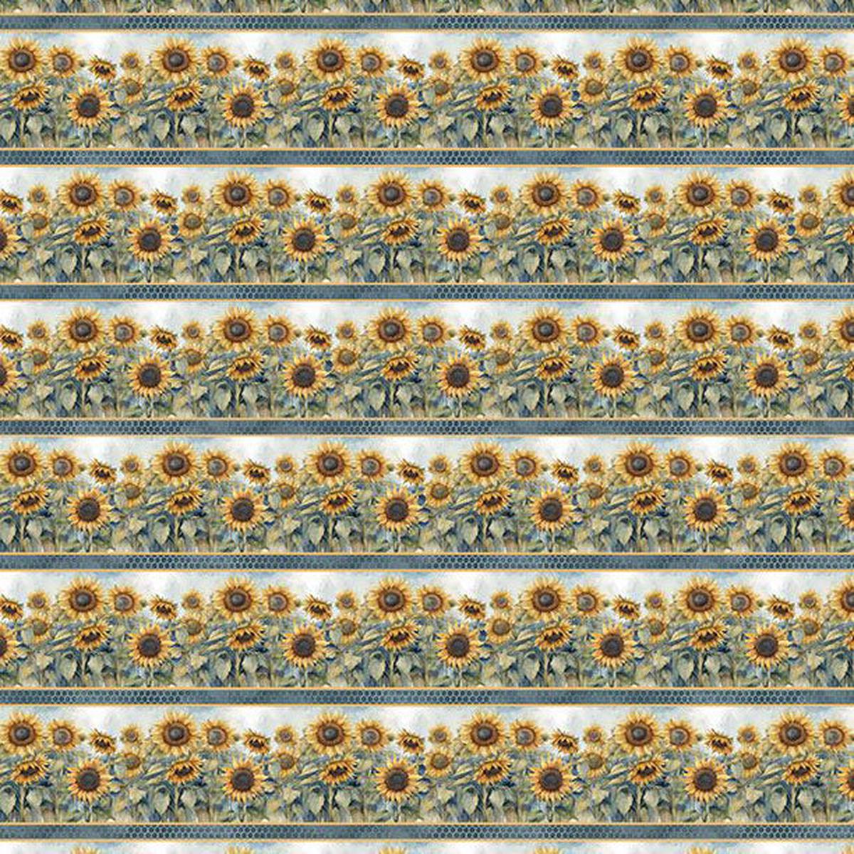 Sunkissed Collection Repeating Stripes Cotton Fabric 3915-547