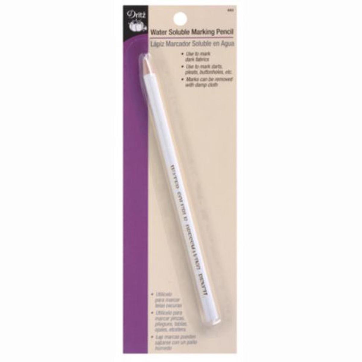 White Marking Pencil Water Soluble S-683-9