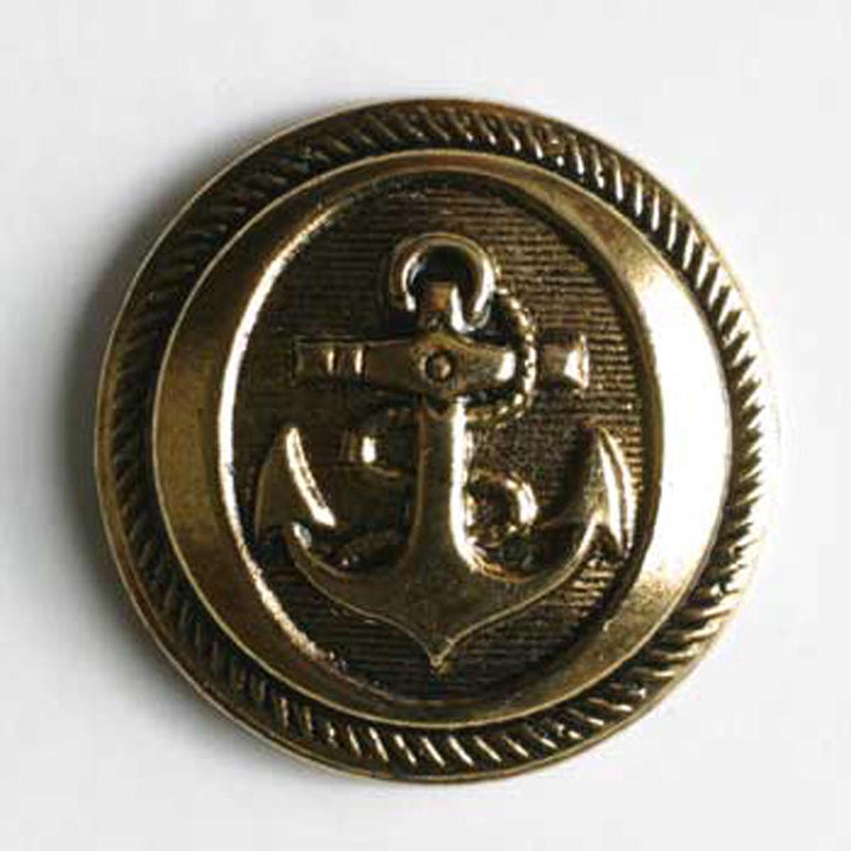 Antique Gold Anchor Button 1868