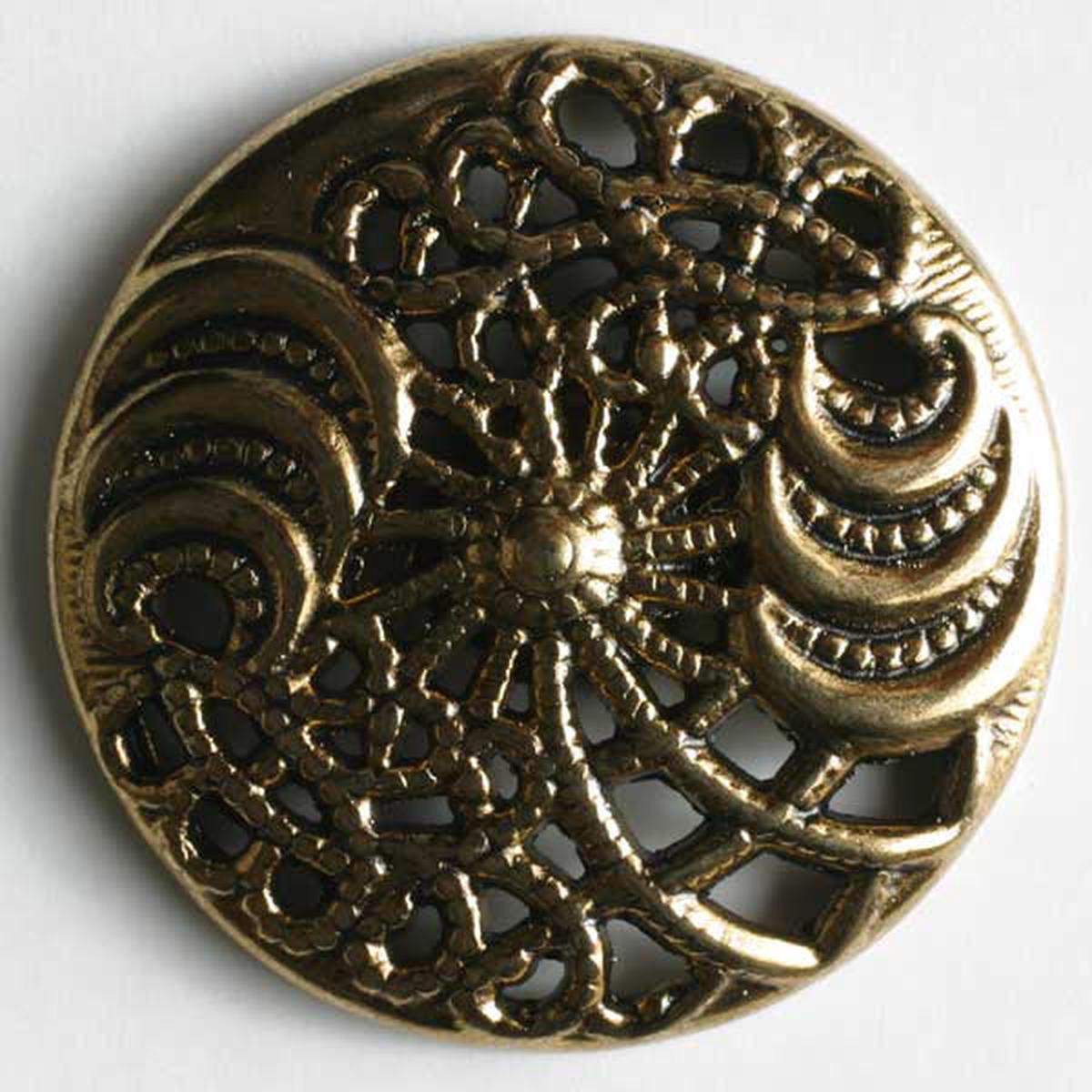 Antique Gold Metal Buttons 1929 1930