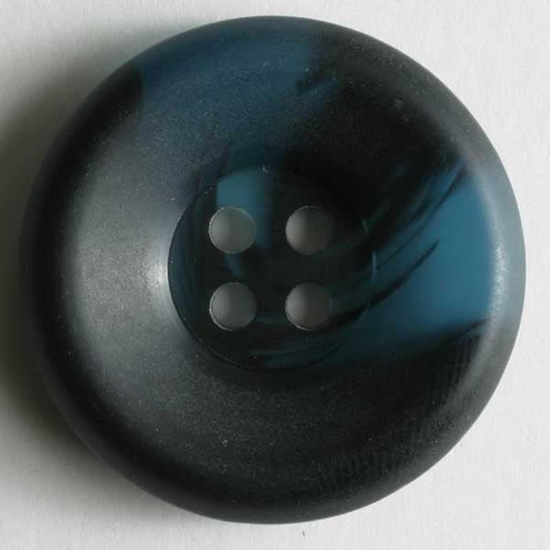 Blue & Black Concave Button 1438 1439 1440