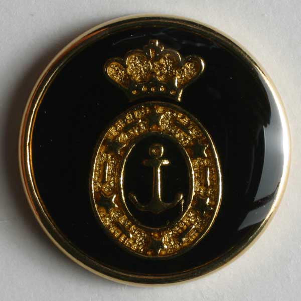 Enamel & Gold Buttons