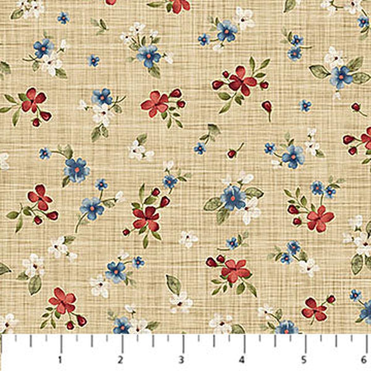 Farmhouse Sampler Collection Small Floral Cotton Fabric 28605