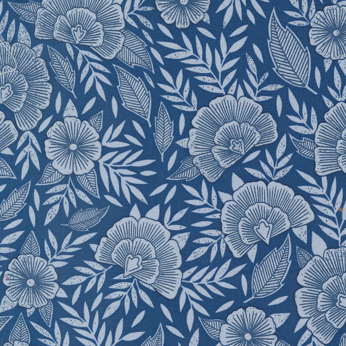 Flower Press Collection Scatter Florals Cotton Fabric 3301
