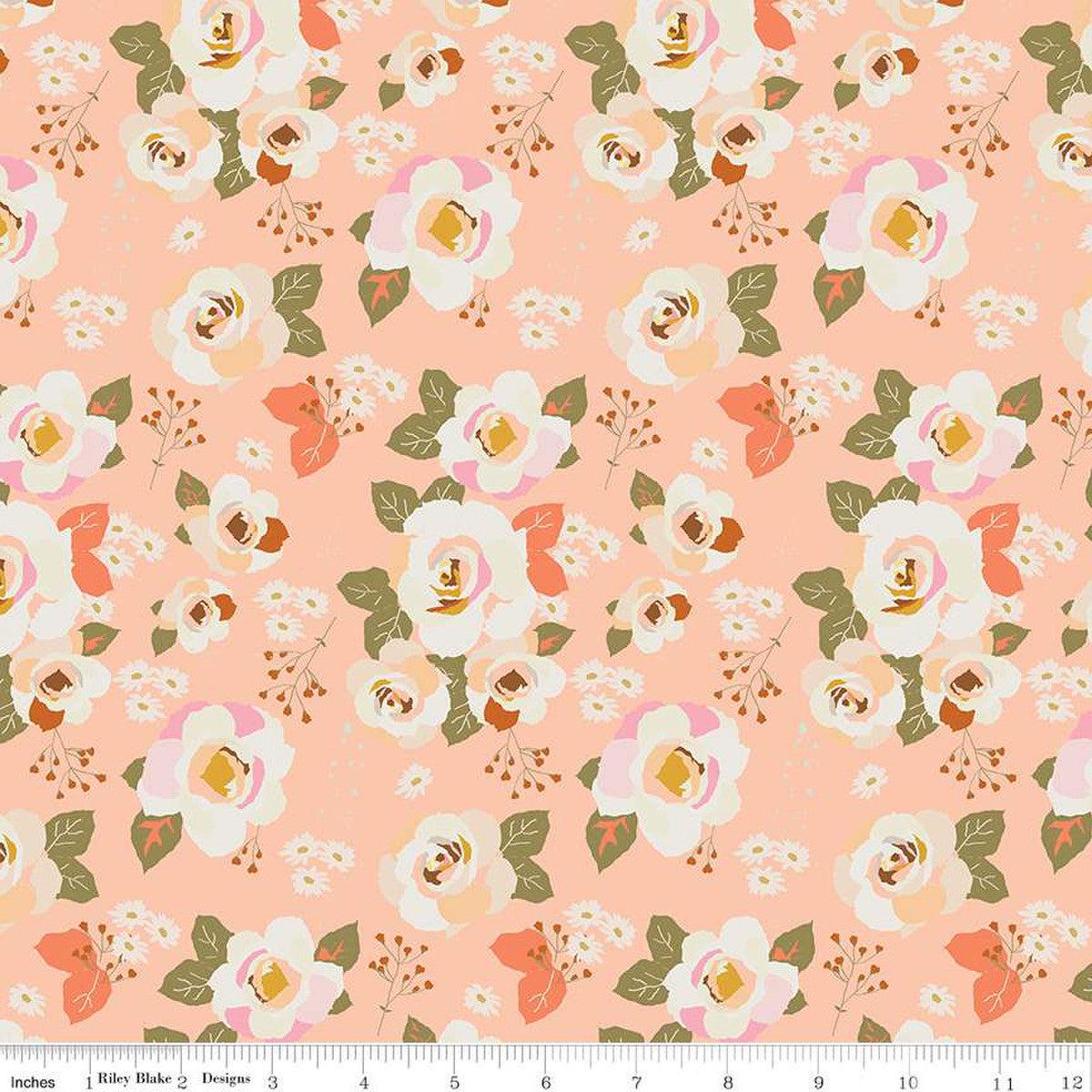 Forgotten Memories Collection Floral Cotton Fabric C12750