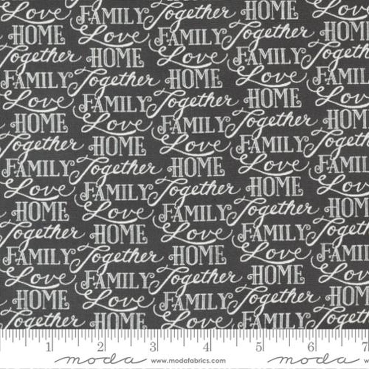 Happiness Blooms Collection Words of Love Cotton Fabric 56055