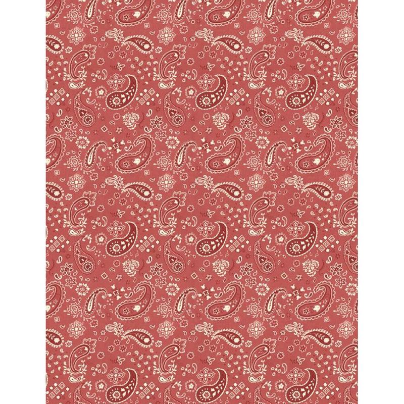 Homemade Happiness Paisley Red 1077-89232-332
