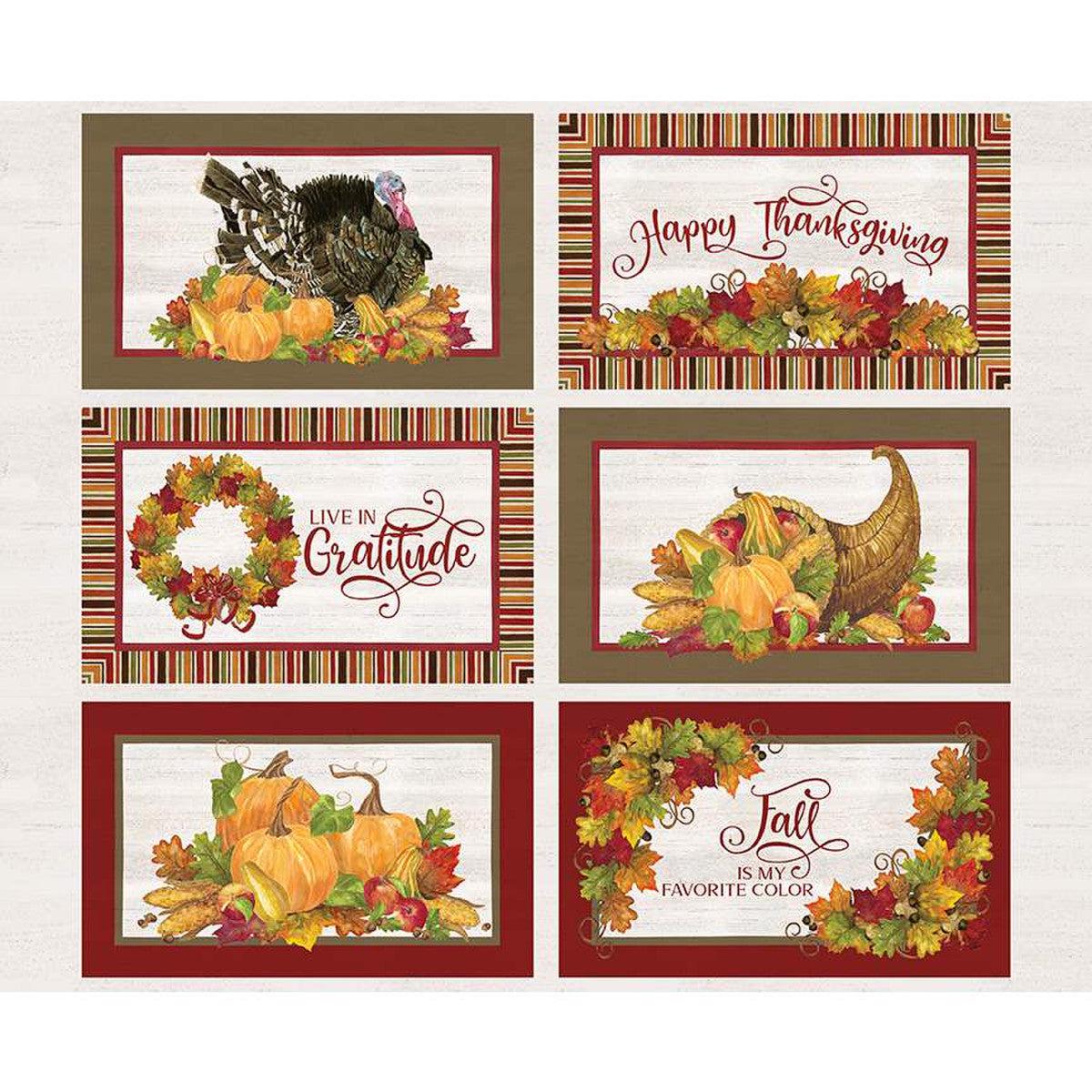 November Placemat Panel PD12420