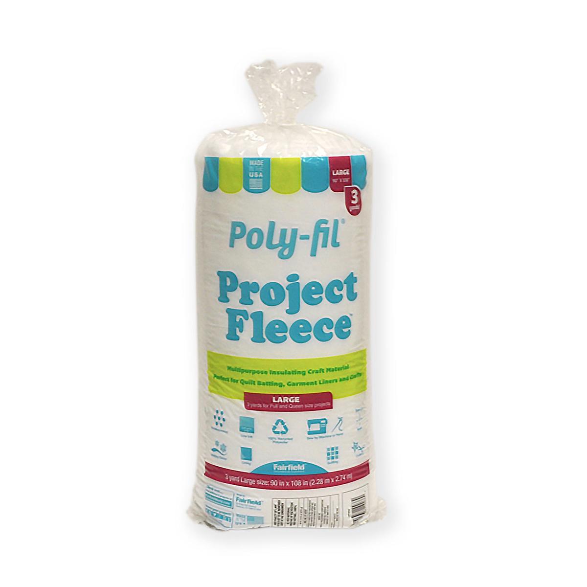 Poly-Fil Project Fleece Batting VFW90