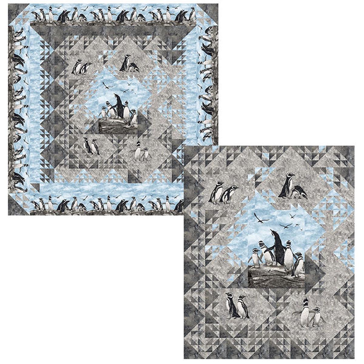 Shimmering Penguins Quilt Pattern PTN2673
