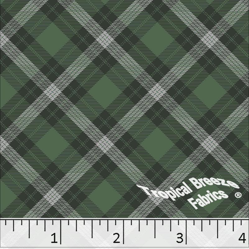 Standard Weave Plaid Poly Cotton Fabric 6280