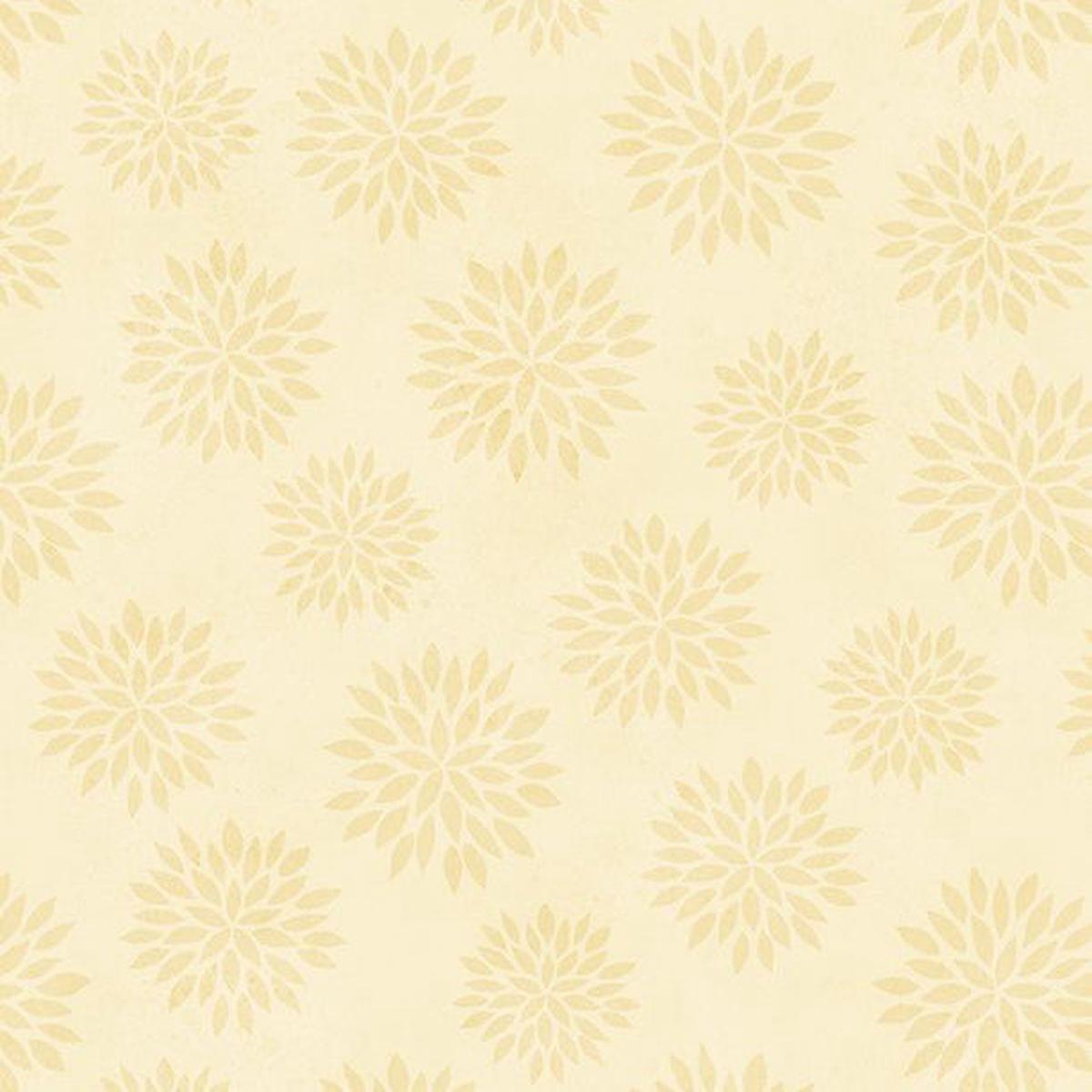 Sunflower Splendor Collection Tonal Flowers Cotton Fabric 83333