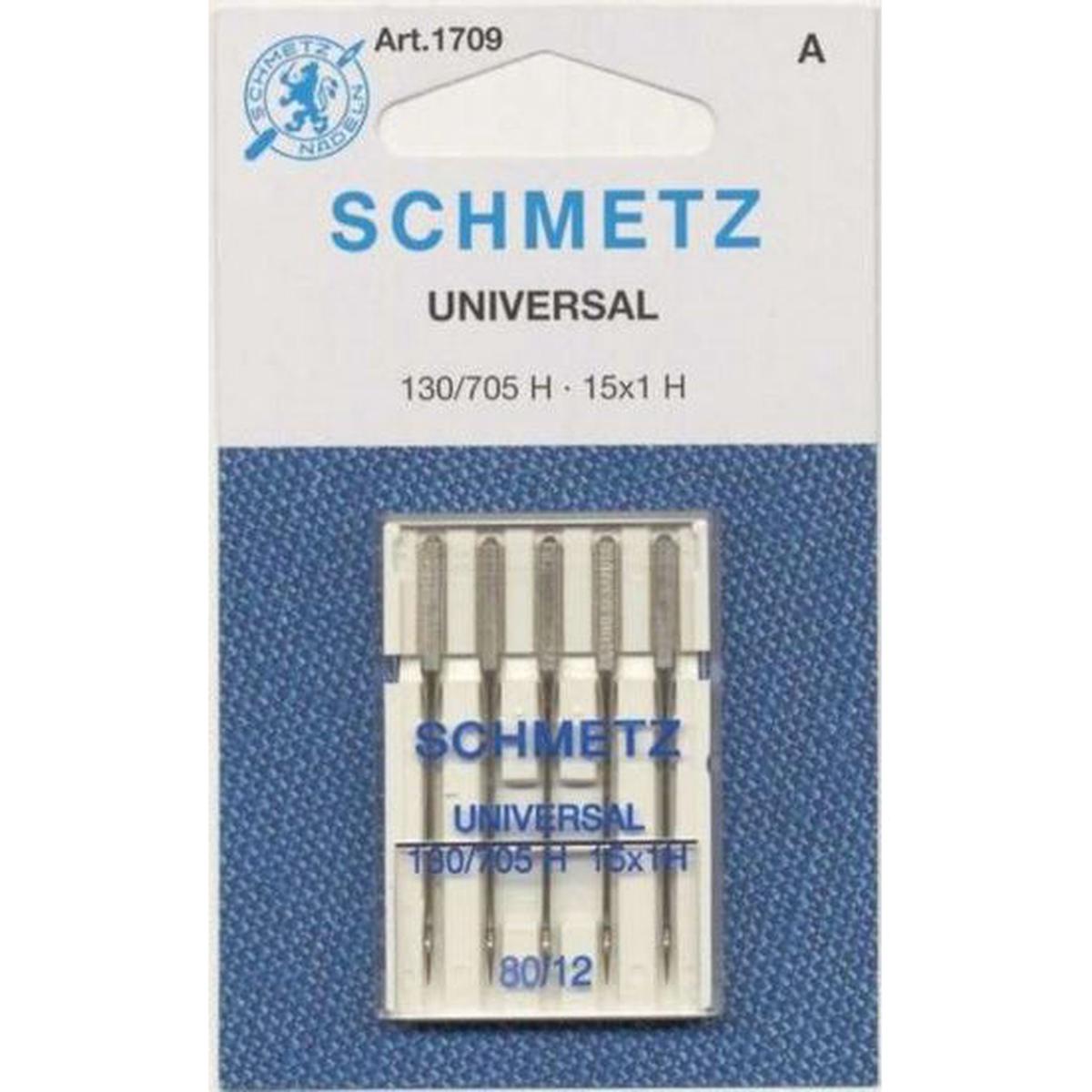 Universal Needles for Sewing Machines 1709 pack of 5