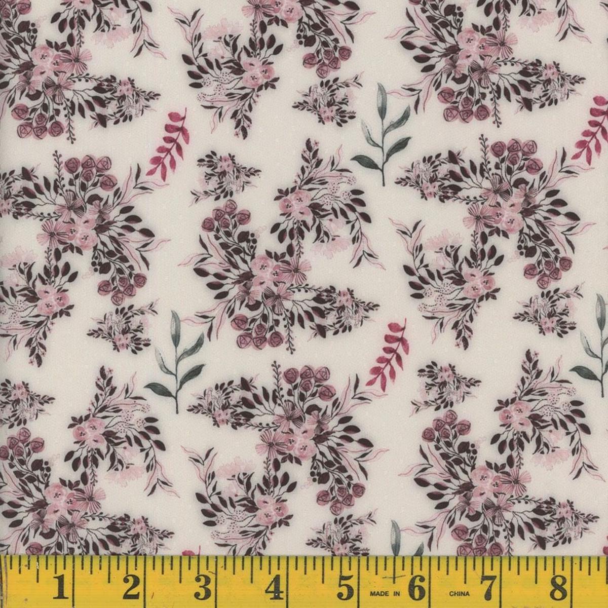 Dotted Dobby Taya Print Fabric 135