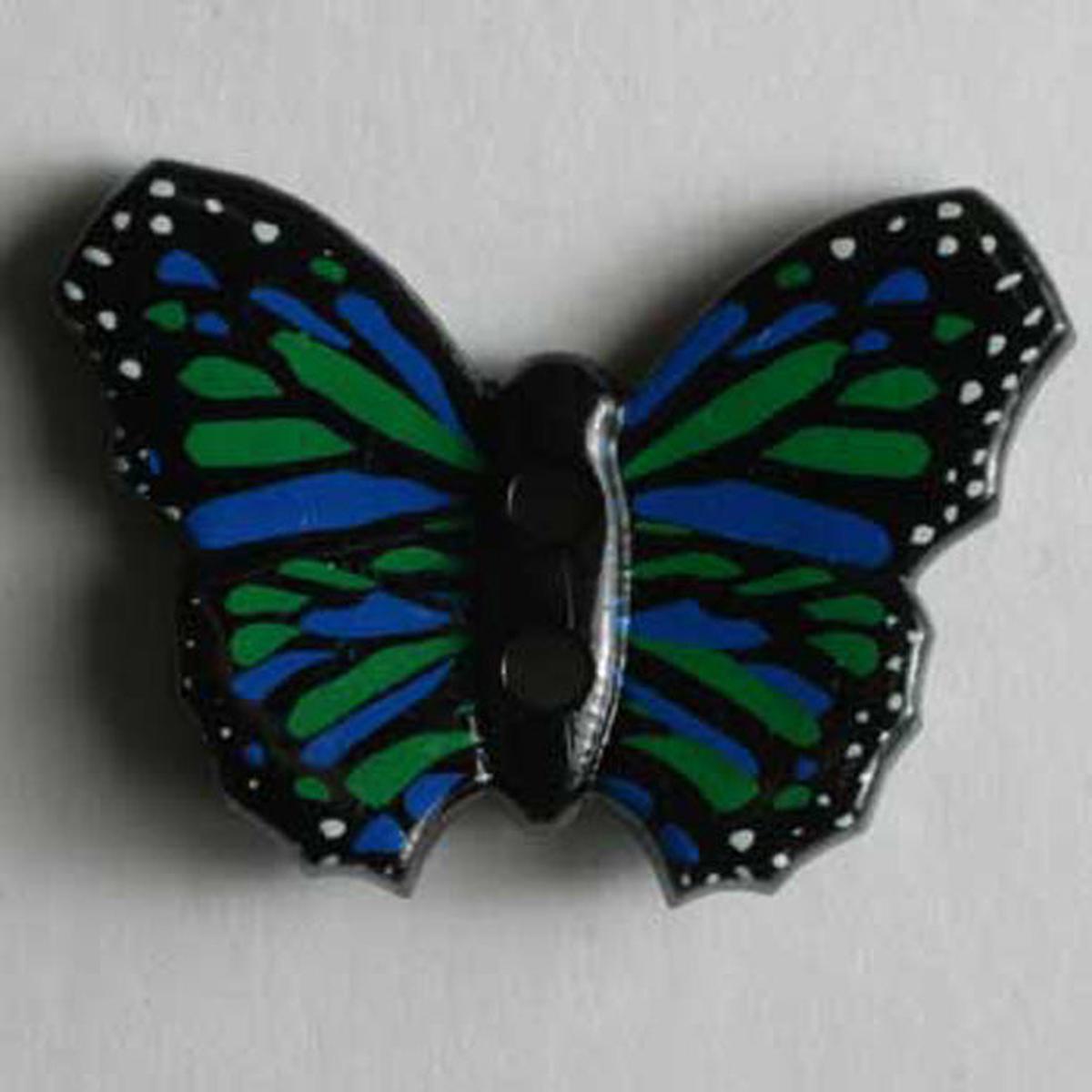Large Butterfly Button 1595
