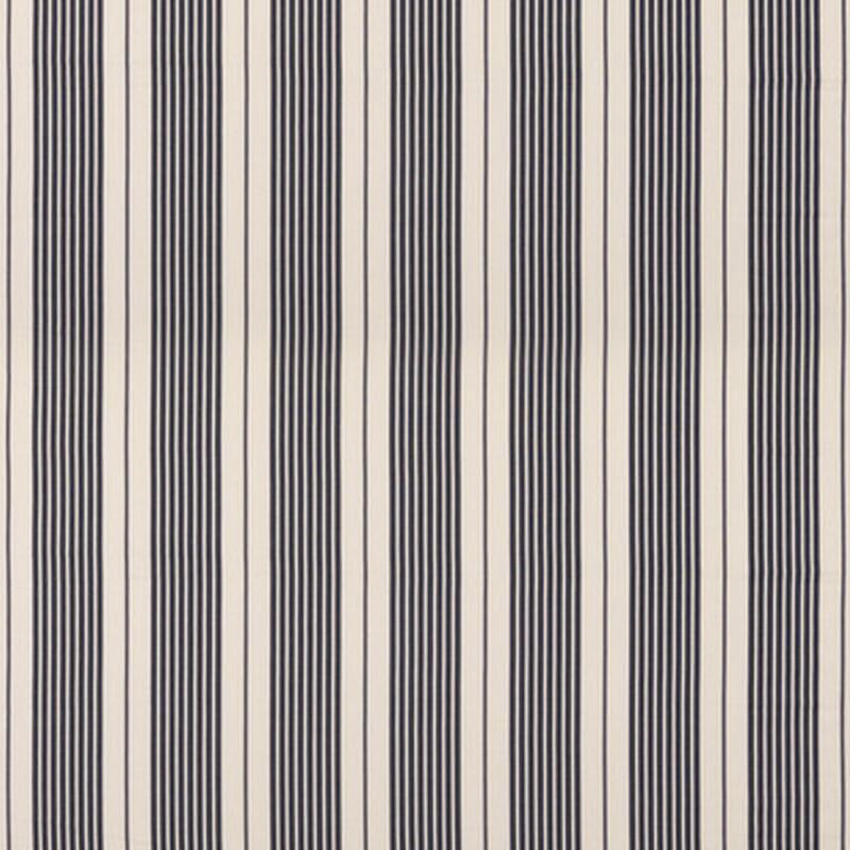 Cliff Stripe Indigo by Mulberry Fabric